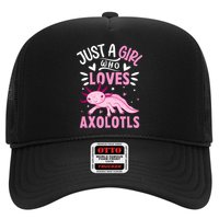 Axolotl Kawaii Just A Girl Who Loves Axolotls Hat