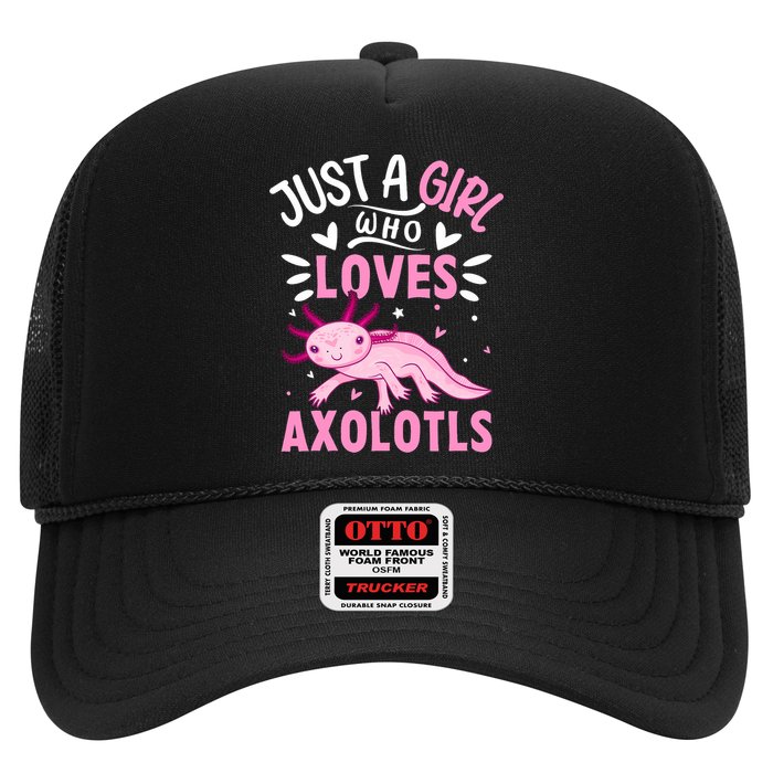Axolotl Kawaii Just A Girl Who Loves Axolotls Hat