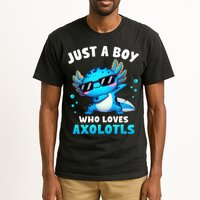 Axolotl Kawaii Just A Boy Who Loves Axolotls Dabbing Axolotl Tall T-Shirt