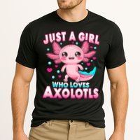 Axolotl Kawaii  Just A Girl Who Loves Axolotls Cooling Performance Crew T-Shirt