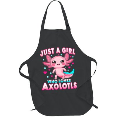 Axolotl Kawaii  Just A Girl Who Loves Axolotls Apron