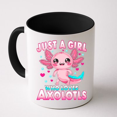 Axolotl Kawaii  Just A Girl Who Loves Axolotls Mug