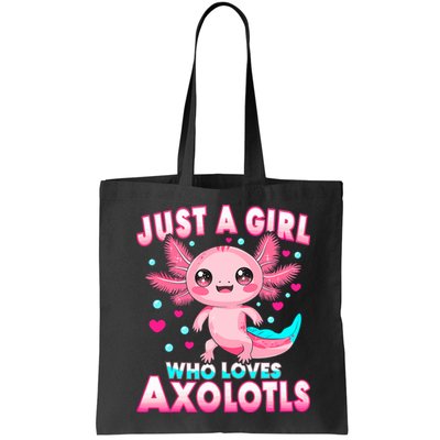 Axolotl Kawaii  Just A Girl Who Loves Axolotls Bag