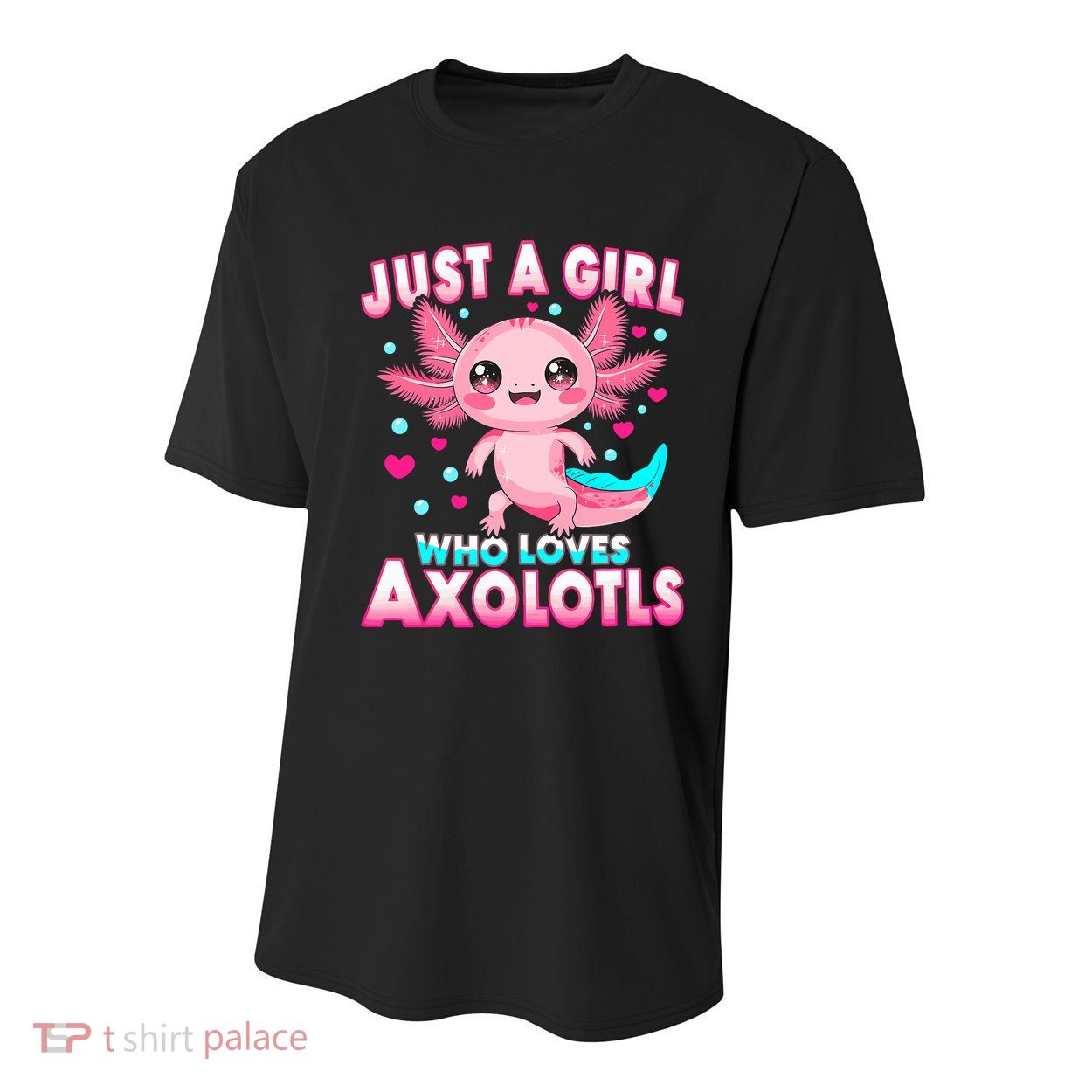 Axolotl Kawaii  Just A Girl Who Loves Axolotls Youth Performance Sprint T-Shirt