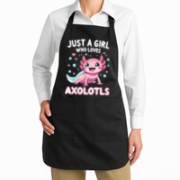 Axolotl Kawaii Just A Girl Who Loves Axolotls Apron