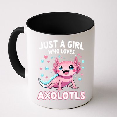 Axolotl Kawaii Just A Girl Who Loves Axolotls Mug