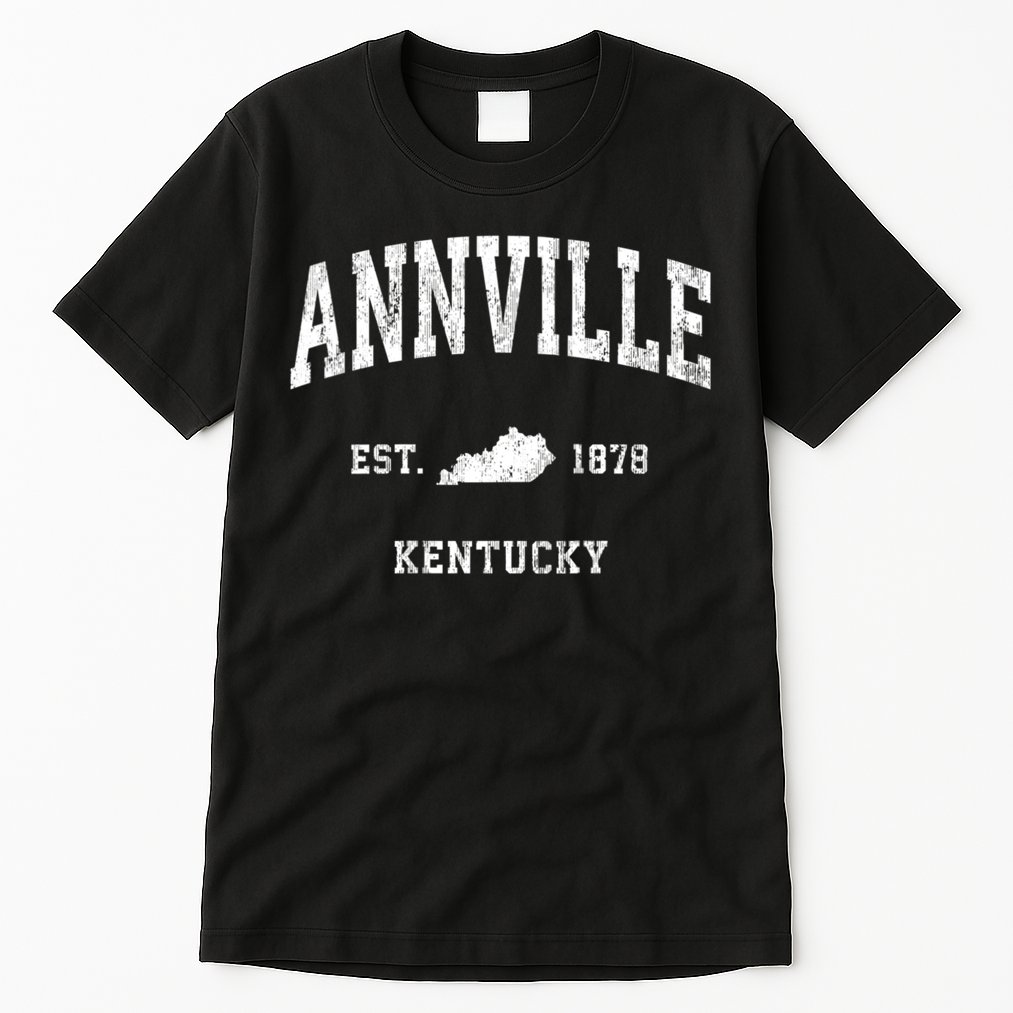 Annville Kentucky Ky Vintage Athletic Sports Tall T-Shirt