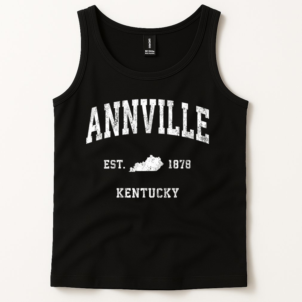 Annville Kentucky Ky Vintage Athletic Sports Tank Top