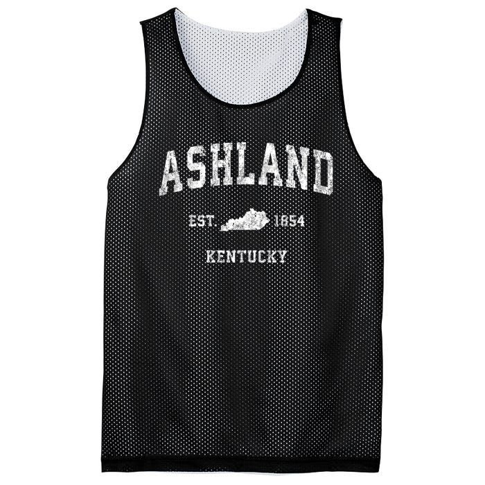 Ashland Kentucky Ky Vintage Sports Mesh Reversible Basketball Jersey Tank