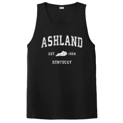 Ashland Kentucky Ky Vintage Sports PosiCharge Competitor Tank