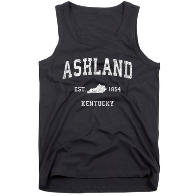 Ashland Kentucky Ky Vintage Sports Tank Top