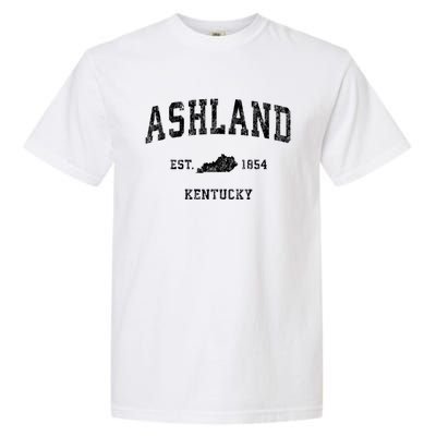 Ashland Kentucky Ky Vintage Sports Garment-Dyed Heavyweight T-Shirt