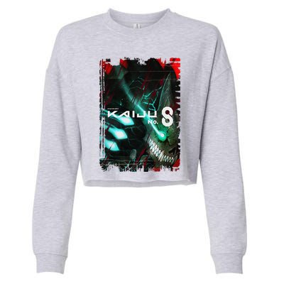 Aesthetic Kaiju No 8 Anime Vintage Gift Cropped Pullover Crew