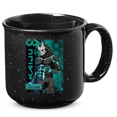 Aesthetic Kaiju No 8 Anime Team 3 Vintage 15oz Campfire Ceramic Mug