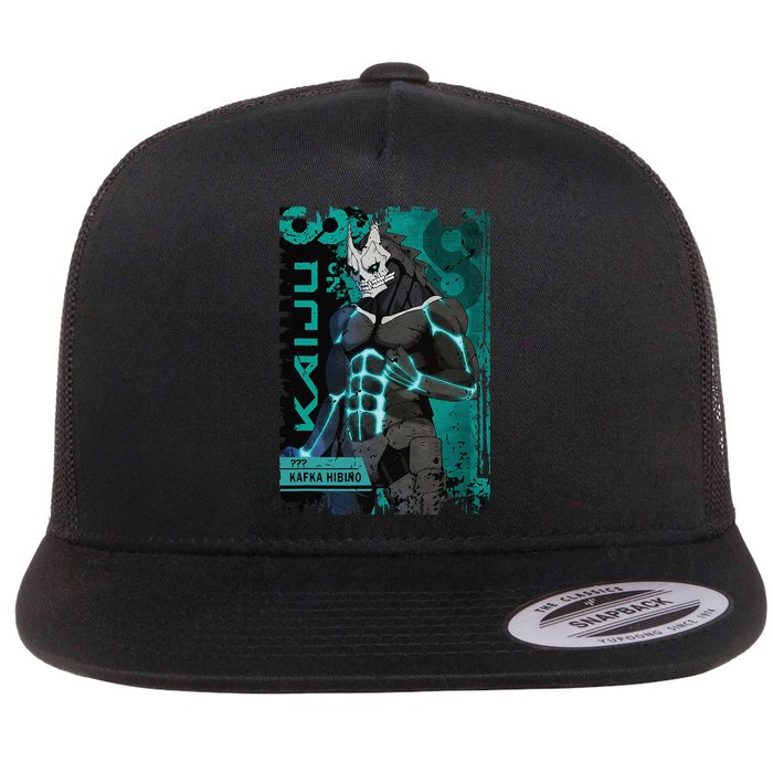 Aesthetic Kaiju No 8 Anime Team 3 Vintage Flatbill Hat
