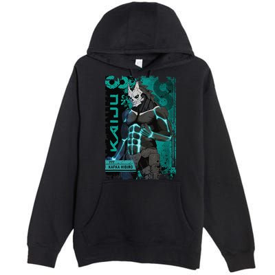 Aesthetic Kaiju No 8 Anime Team 3 Vintage Premium Pullover Hoodie
