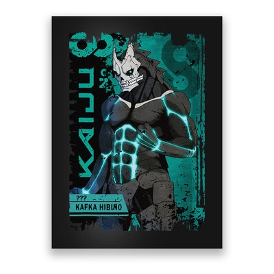 Aesthetic Kaiju No 8 Anime Team 3 Vintage Poster