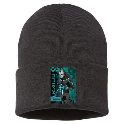 Aesthetic Kaiju No 8 Anime Team 3 Vintage Sustainable Knit Beanie