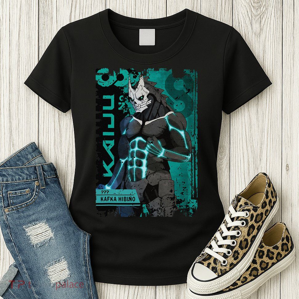 Aesthetic Kaiju No 8 Anime Team 3 Vintage Womens T-Shirt