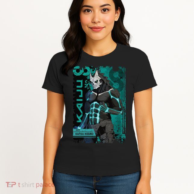Aesthetic Kaiju No 8 Anime Team 3 Vintage Womens T-Shirt