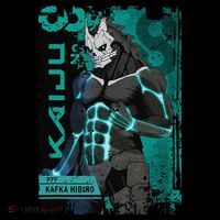 Aesthetic Kaiju No 8 Anime Team 3 Vintage Womens T-Shirt