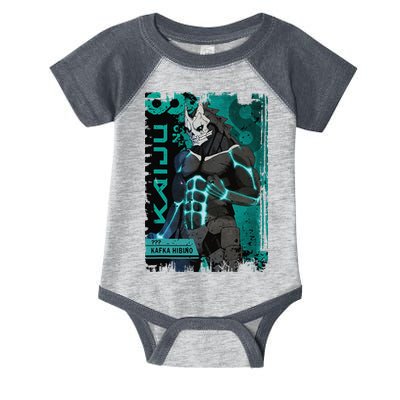 Aesthetic Kaiju No 8 Anime Team 3 Vintage Infant Baby Jersey Bodysuit