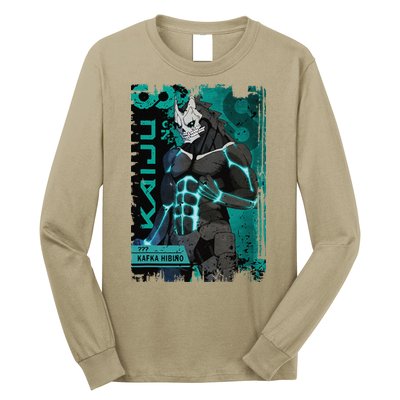 Aesthetic Kaiju No 8 Anime Team 3 Vintage Long Sleeve Shirt