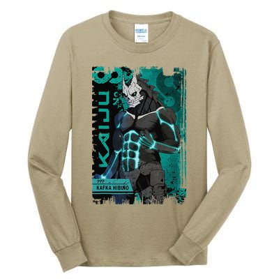 Aesthetic Kaiju No 8 Anime Team 3 Vintage Tall Long Sleeve T-Shirt
