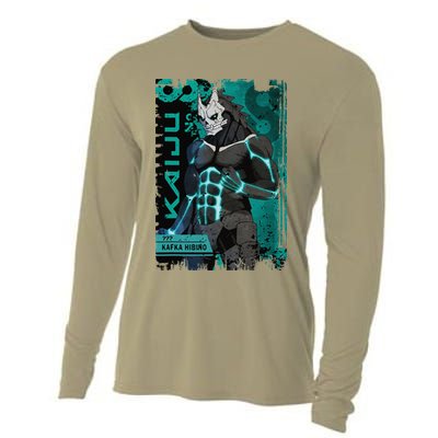 Aesthetic Kaiju No 8 Anime Team 3 Vintage Cooling Performance Long Sleeve Crew