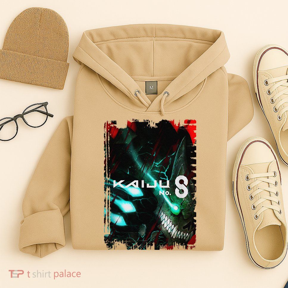 Aesthetic Kaiju No 8 Anime Vintage Hoodie