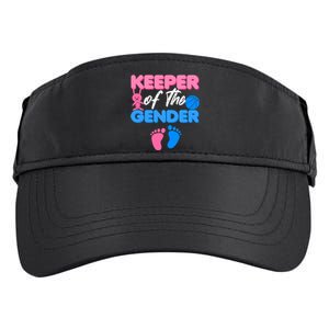 Announcet Keeper Of Gender Reveal Party Idea Baby Funny Gift Adult Drive Performance Visor