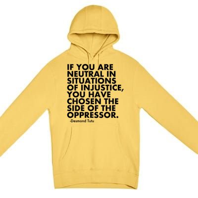 Activist Kindness Political Equality Hu Rights Unity Gift Premium Pullover Hoodie