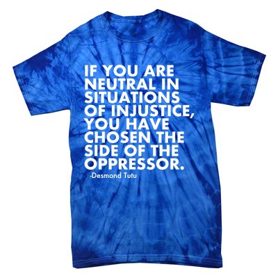 Activist Kindness Political Equality Hu Rights Unity Gift Tie-Dye T-Shirt