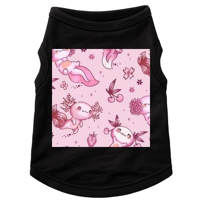 Axolotl Kawaii Pattern Doggie Tank