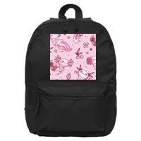 Axolotl Kawaii Pattern 16 in Basic Backpack