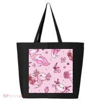 Axolotl Kawaii Pattern 25L Jumbo Tote