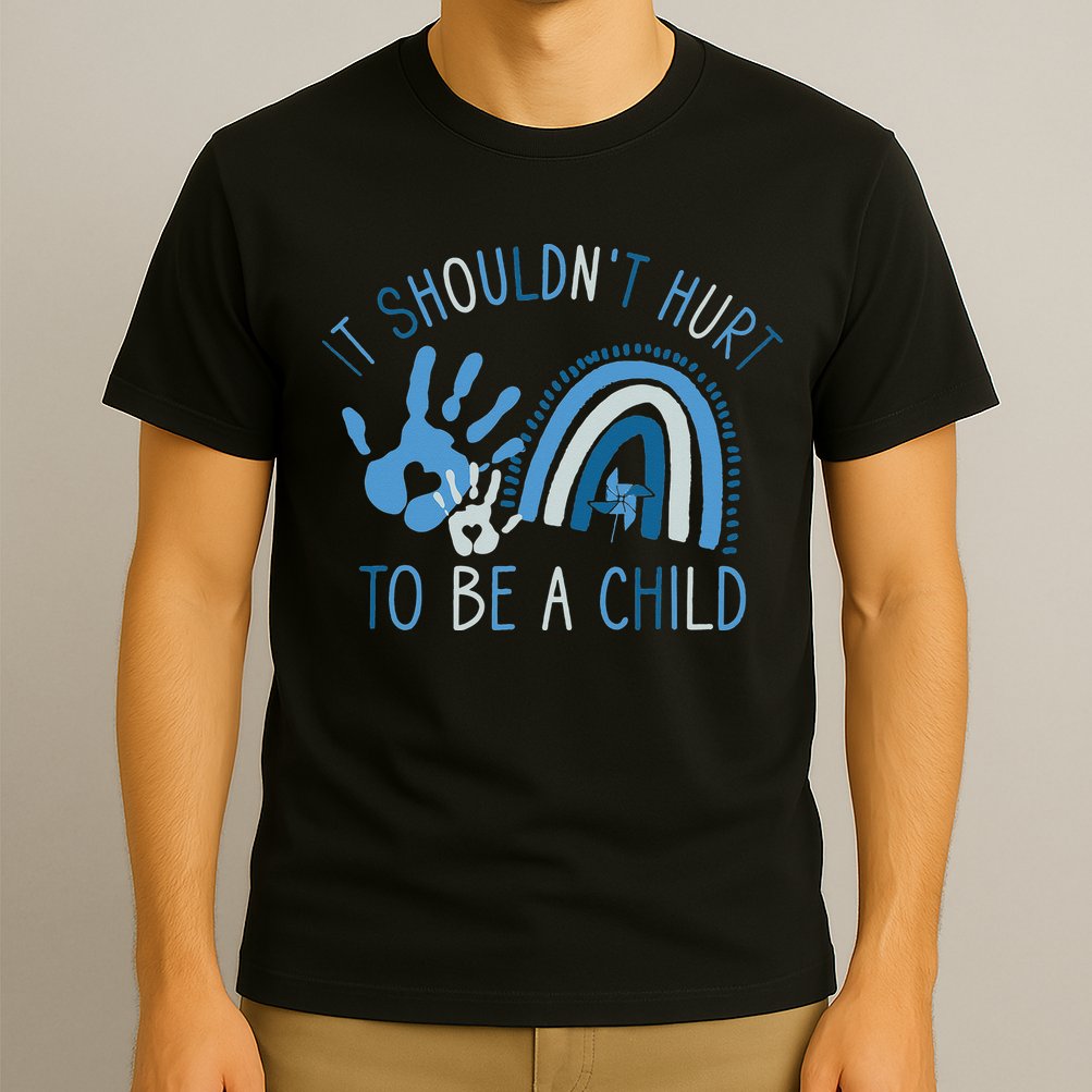 All KidsMatter Pinwheel Child Abuse Prevention Awareness T-Shirt