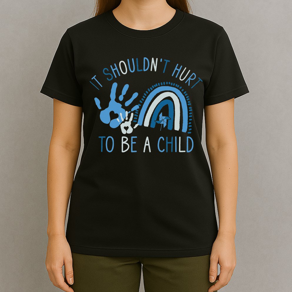 All KidsMatter Pinwheel Child Abuse Prevention Awareness T-Shirt
