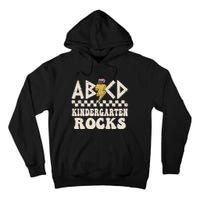 ABCD Kindergarten Rocks Back To School Kindergarten Teacher Tall Hoodie