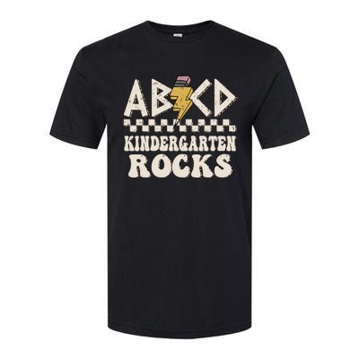 ABCD Kindergarten Rocks Back To School Kindergarten Teacher Softstyle® CVC T-Shirt