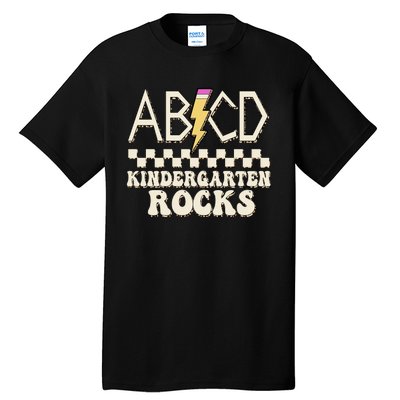 ABCD Kindergarten Rocks Tall T-Shirt