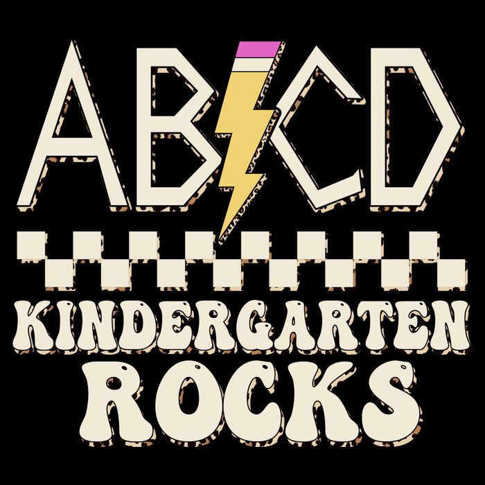 ABCD Kindergarten Rocks Bag