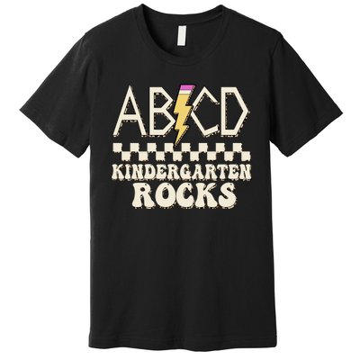 ABCD Kindergarten Rocks Premium T-Shirt