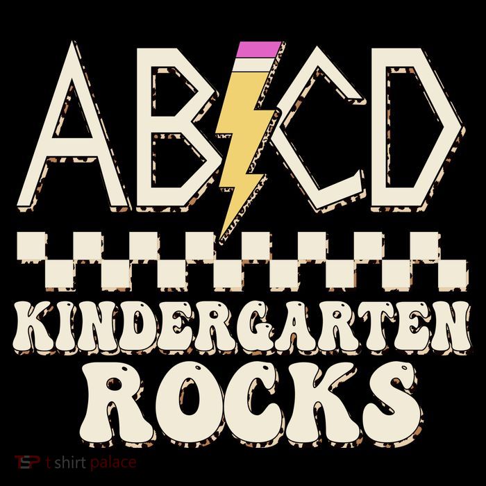 ABCD Kindergarten Rocks Premium T-Shirt