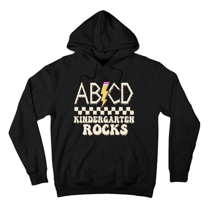 ABCD Kindergarten Rocks Tall Hoodie