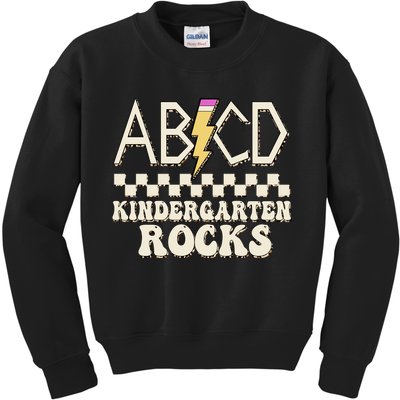 ABCD Kindergarten Rocks Kids Sweatshirt