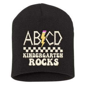 ABCD Kindergarten Rocks Short Acrylic Beanie