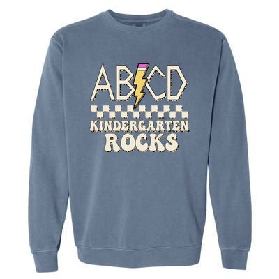 ABCD Kindergarten Rocks Garment-Dyed Sweatshirt