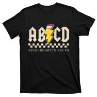 Abcd Kindergarten Rocks Pencil Lightning Teachers Rock Boy T-Shirt