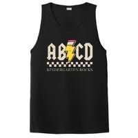 Abcd Kindergarten Rocks Pencil Lightning Teachers Rock Boy PosiCharge Competitor Tank